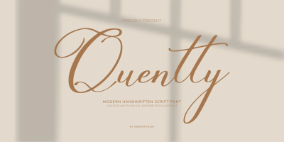 Quentty Font