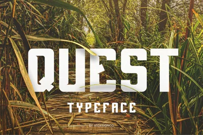 QUEST Typeface