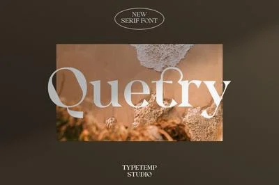 Quetry Serif Display Font