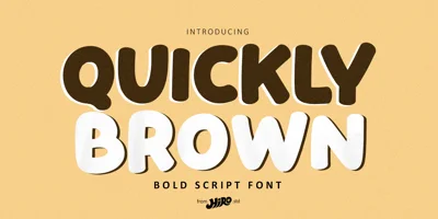 Quickly Brown Font
