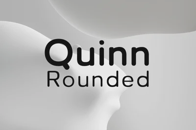 Quinn Rounded - A minimal sans serif Font