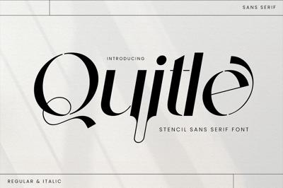 Quitle Sans Serif Font Free Download