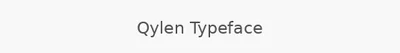 Qylen Typeface