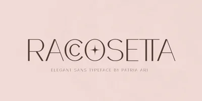 Raccosetta Font