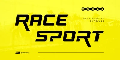 Race Sport Font