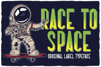Race To Space Font