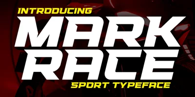 Racing Mark Race Font