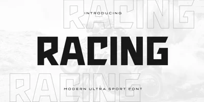 Racing Font