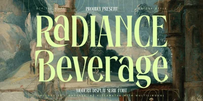 Radiance Beverage Font