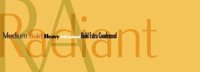 Radiant Font