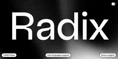 Radix Font