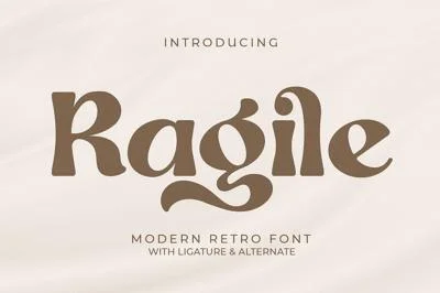 Ragile Modern Retro Display Font