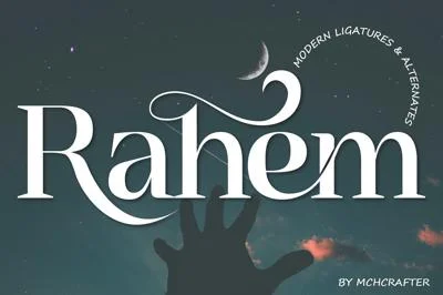 Rahem | Modern Serif Font