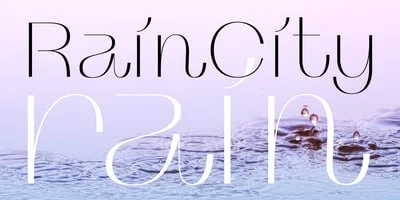 RainCity Font