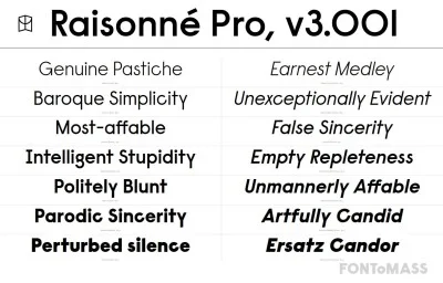 Raisonne P Free Font Font