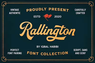Rallington - Font Collection Free Download
