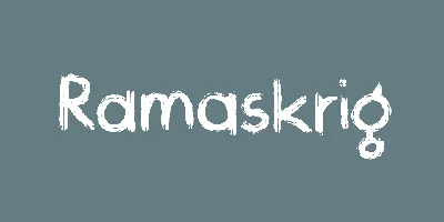 Ramaskrig Font