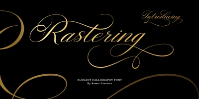 Rastering Font