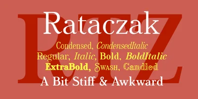 Rataczak Font