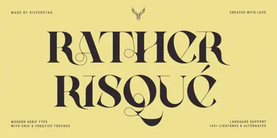 Rather Risque Font