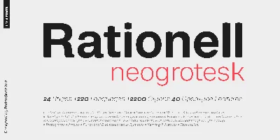 Rationell Font