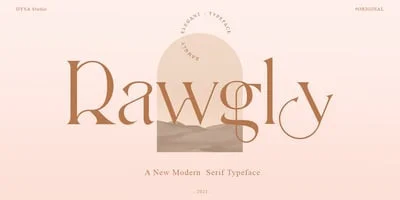Rawgly Font