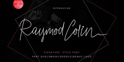Raymod Colin Family Font