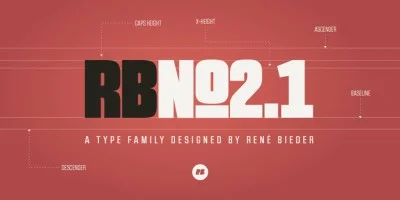 RBNo2.1 Font