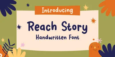 Reach Story Font