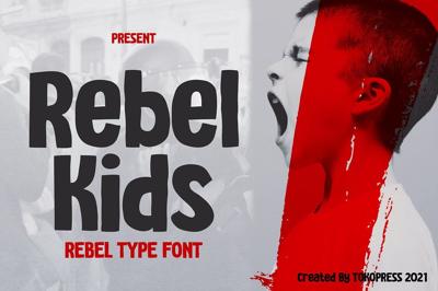 Rebel Kids - Modern rebel font Free Download