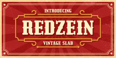 Redzein Font