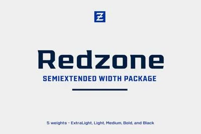 Redzone Display – SemiExtended Font