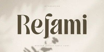 Refami Font