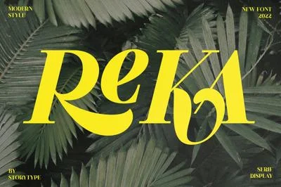 Reka Modern Display Font