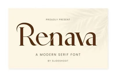Renava Serif Font