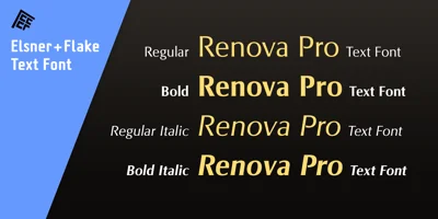 Renova Pro Font