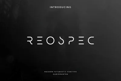 Reospec Font