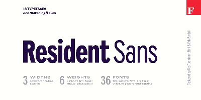 Resident Font