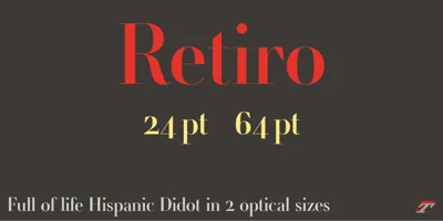 Retiro Std Font