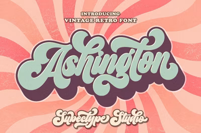 Retro Ashington - Vintage Font Free Download