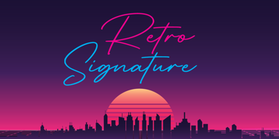 Retro Signature Free Download