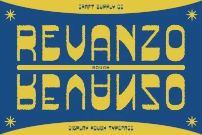 Revanzo Rough Font