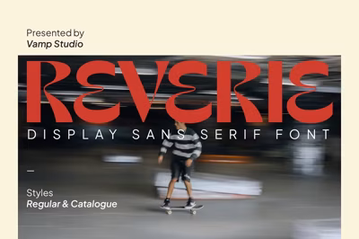 Reverie Display Sans Serif Free Download