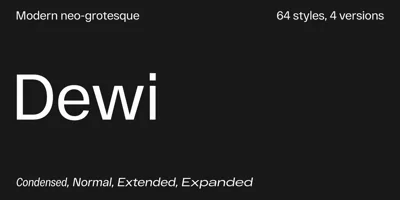 RF Dewi Font