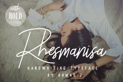 Rhesmanisa Signature Font