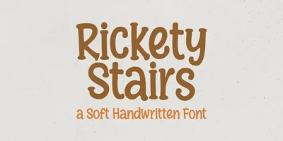 Rickety Stairs Font