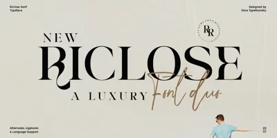 Riclose Serif Font