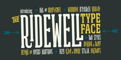 Ridewell Font