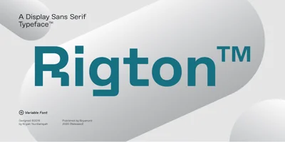 Rigton Font