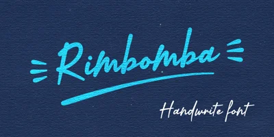 Rimbomba Font